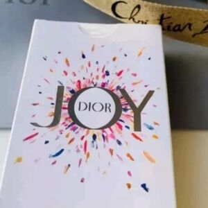 New Christian Dior JOY Playing Cards - White Paper - Sealed - Hard to Find